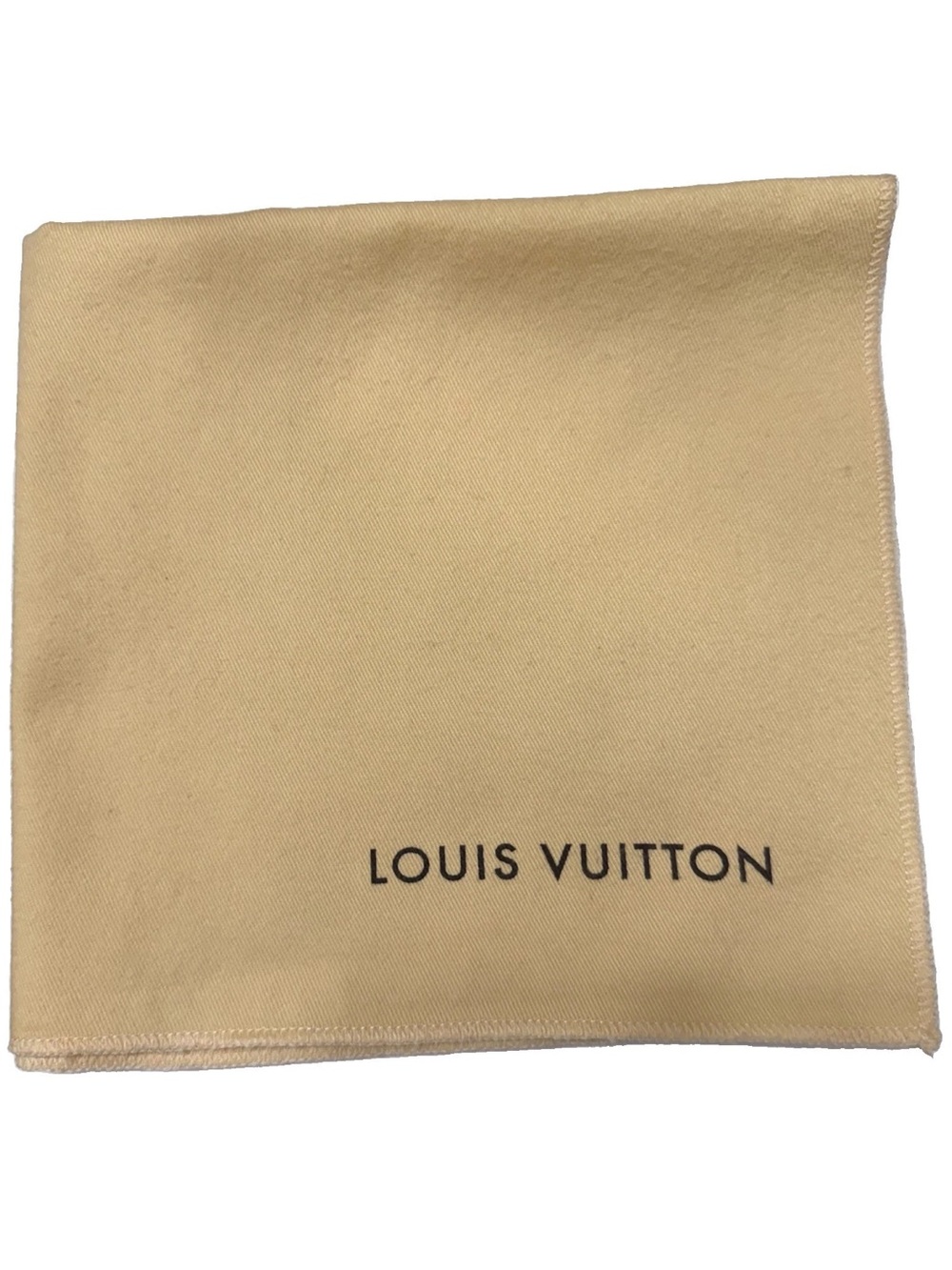 Louis Vuitton Tan Cotton Bag Presentation Cloth